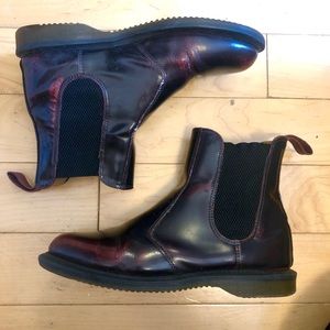 Dr Martens flora Chelsea boot - cherry red Arcadia